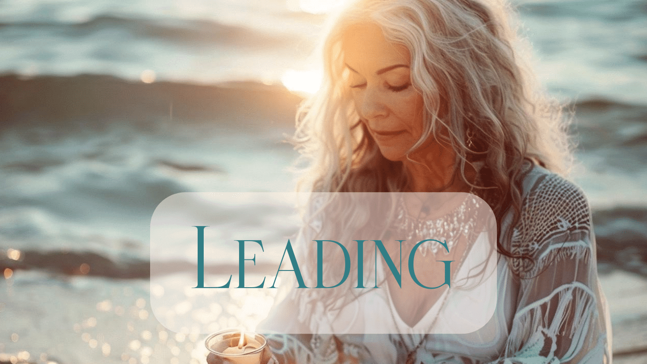 Picture of woman leading