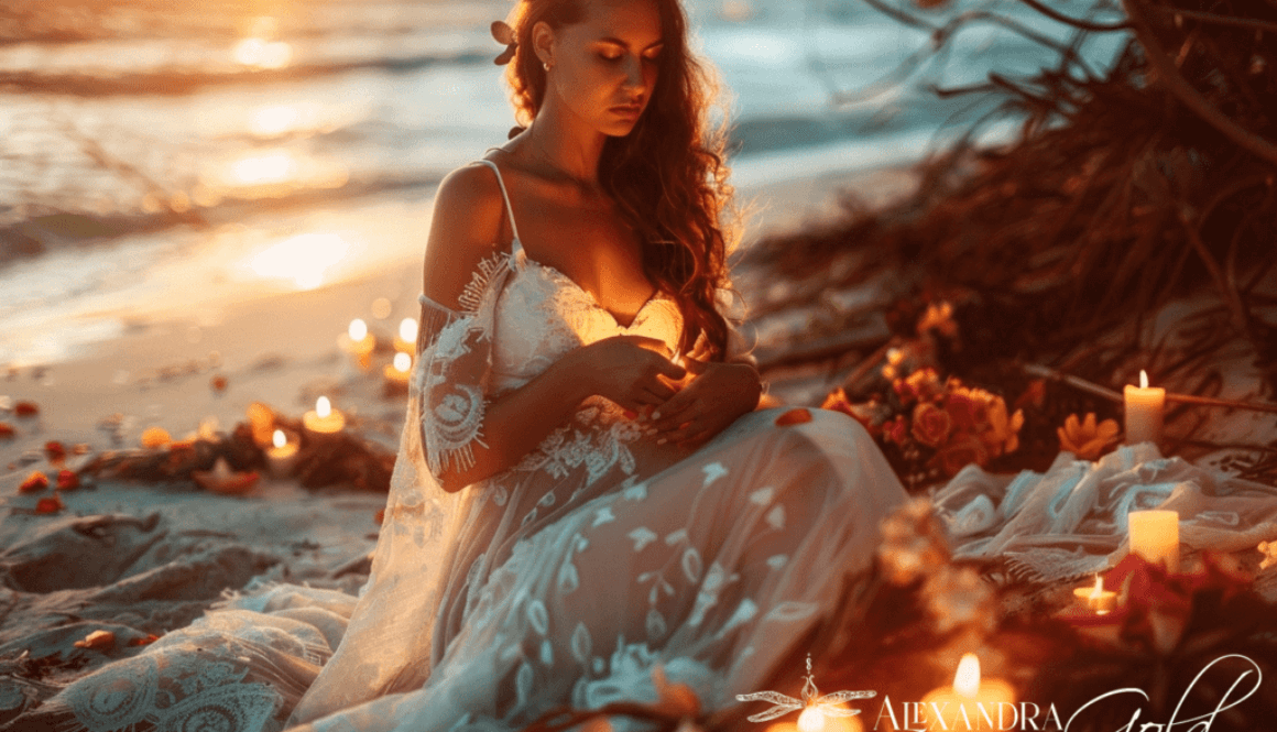She looks within